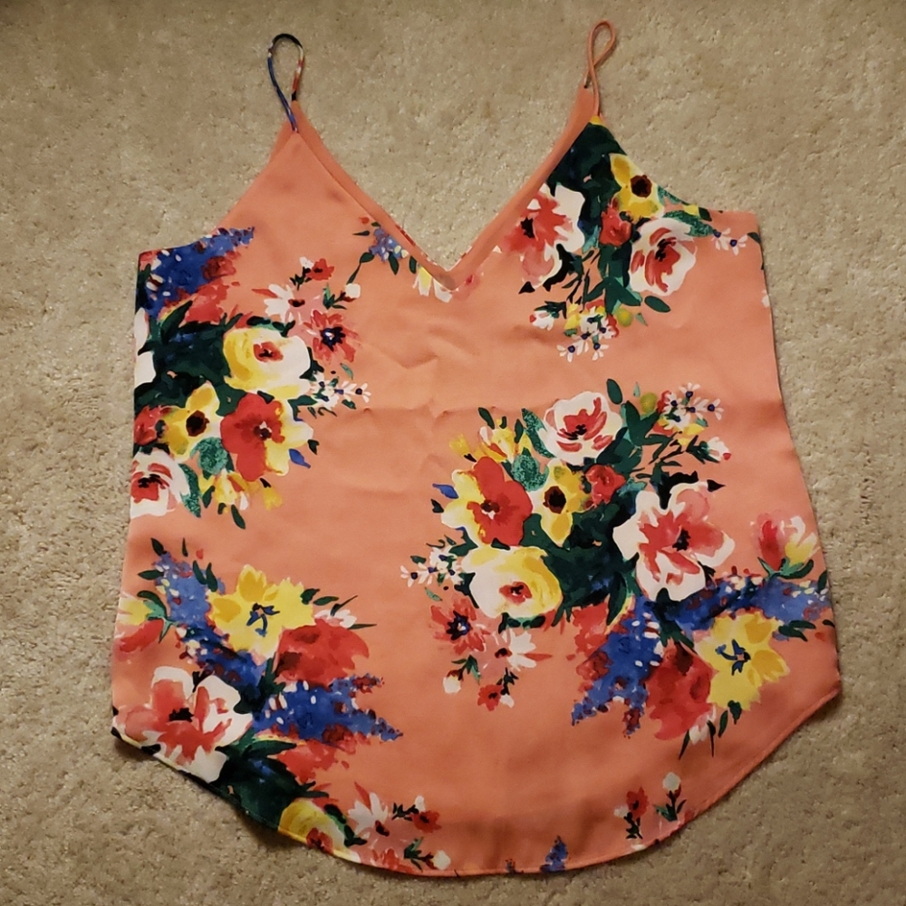 *SOLD* Express Floral Barcelona Cami